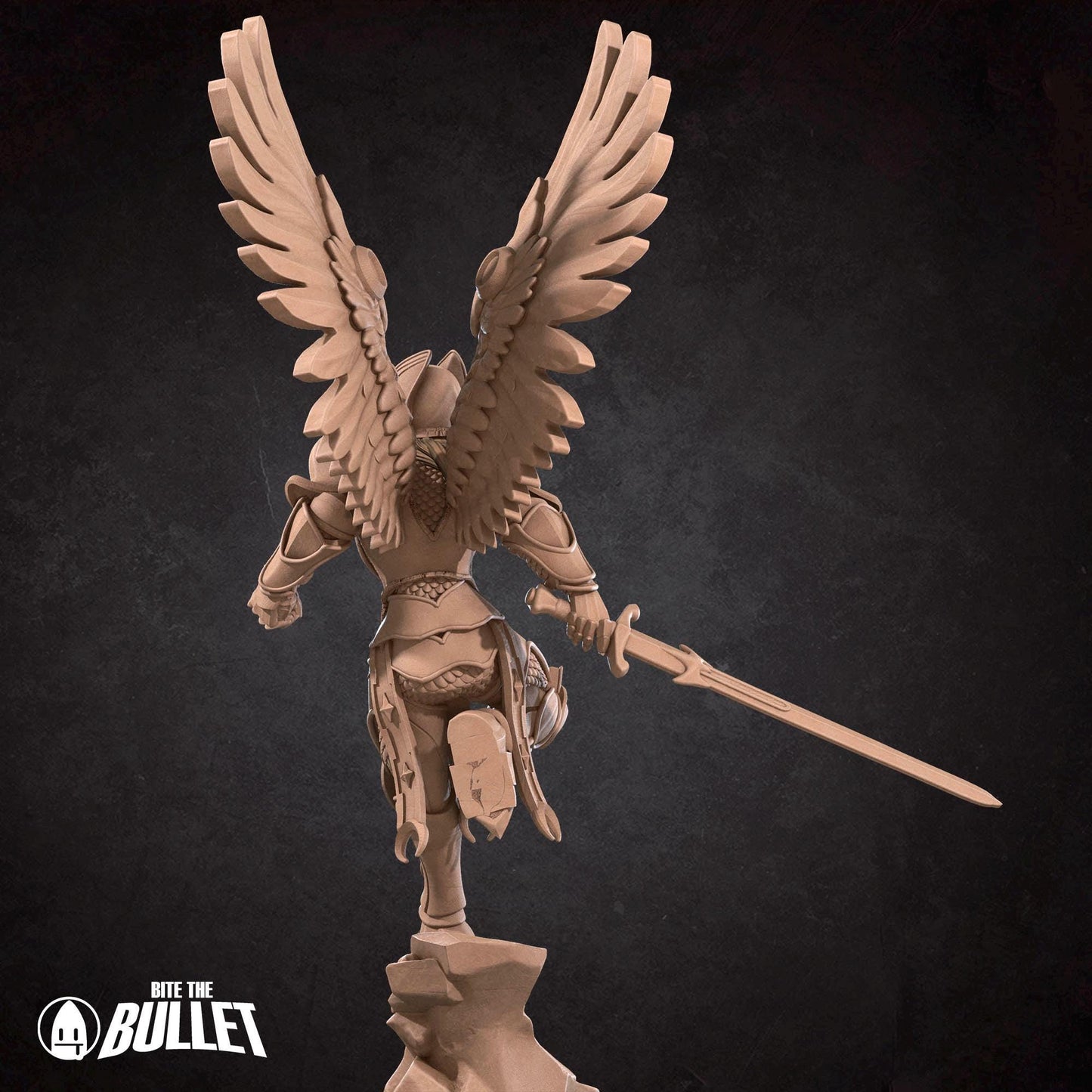 Aasimar Paladin Miniature | Bite the Bullet